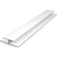 10 MM ALÜMİNYUM POLİKARBON H BAĞLANTI ÇITASI 2 METRE