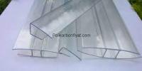 10 MM PLASTİK POLİKARBON H BAĞLANTI ÇITASI 1 METRE