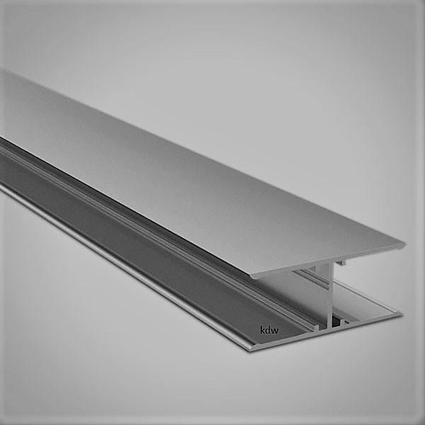 6 MM ALÜMİNYUM POLİKARBON H BAĞLANTI ÇITASI 3 METRE
