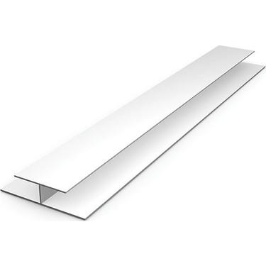 6 MM ALÜMİNYUM POLİKARBON H BAĞLANTI ÇITASI 3 METRE