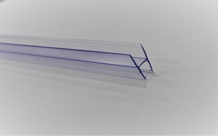 8 MM PLASTİK POLİKARBON H BAĞLANTI ÇITASI 1 METRE