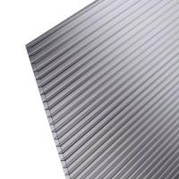 ALRİTA 100X100X8 MM GRİ OLUKLU POLİKARBON LEVHA