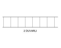 ALRİTA 100X210X10MM YEŞİL OLUKLU POLİKARBON LEVHA