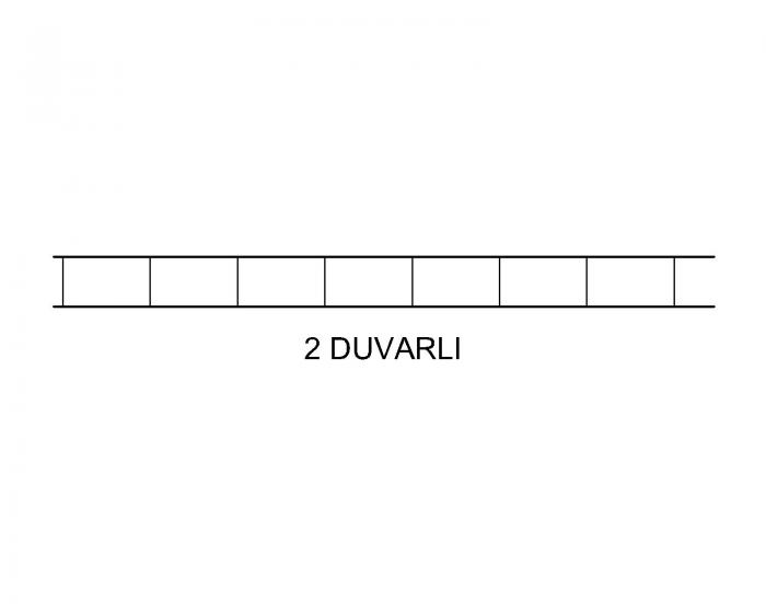 ALRİTA 100X210X4 MM GRİ OLUKLU POLİKARBON LEVHA