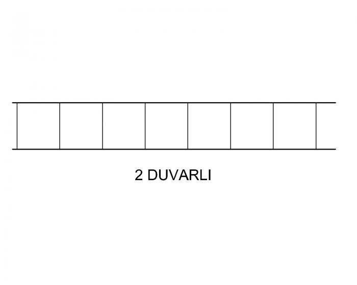 ALRİTA 100X210X8 MM GRİ OLUKLU POLİKARBON LEVHA