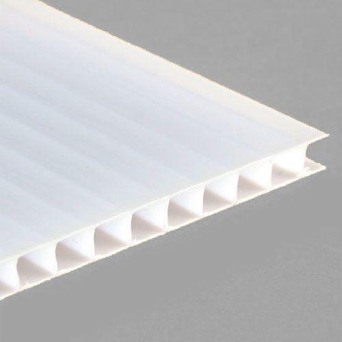 ALRİTA 70X100X8MM OPAK BEYAZ OLUKLU POLİKARBON LEVHA