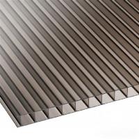 ALRİTA 70X70X10MM BRONZ OLUKLU POLİKARBON LEVHA  