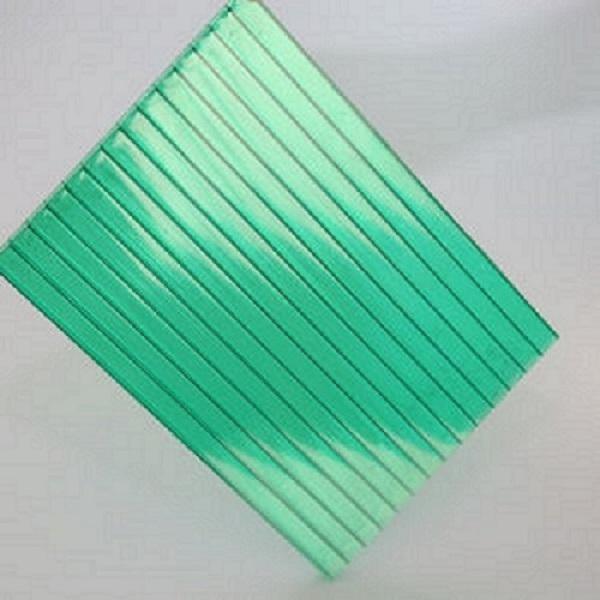 ALRİTA 70X70X6MM YEŞİL OLUKLU POLİKARBON LEVHA