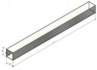 BHK 30x30x1,2mm Galvanizli Demir Kutu Profil 3 Metre