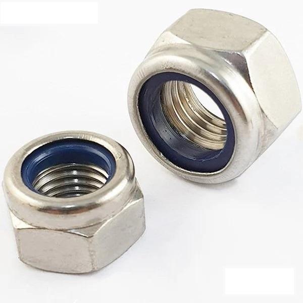M6 Fiberli Somun Galvanizli 